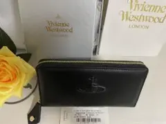 【新品】Vivienne Westwood 長財布 ブラックシンプル