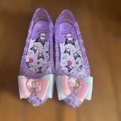 クロミ　サンダル　紫　子供サンダル　18cm