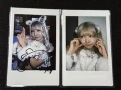 白空こあい　サイン付遊園地衣装チェキ