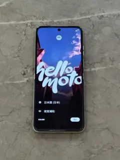 【美品】motorola razr 40 バニラクリーム　SIMフリー 箱付き