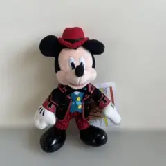 ディズニーランド　ミッキーアンドカンパニー　ぬいぐるみバッジ　ミッキー