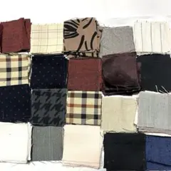 端切れカット済み生地　　　　5×5 200枚 ハンドメイド