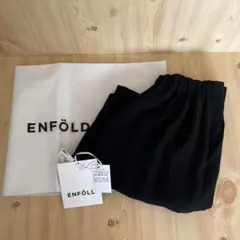 ENFOLD エンフォルド　21SS PEツイルゴムジョッパーズパンツ38