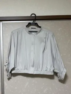 BOSCH ノーカラー ジャケット 36 グレー