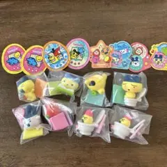 たまごっち コレクティブルズ　フィギュア&シール 8個セット