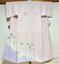 【未使用・正規】本加賀友禅 着物 ピンク