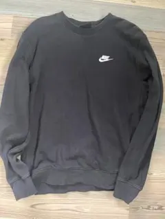 Nike ブラック クルーネック トレーナー