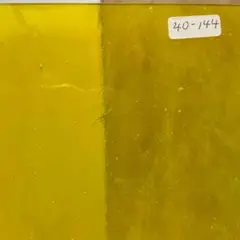 ステンドグラス　GAF 160 イエロー色 40ｘ28　匿名配送　40-144