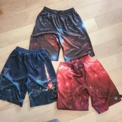 HXB グラフィックメッシュパンツ /3枚セット