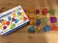 Learning Resources Geometric Solids 透明立体