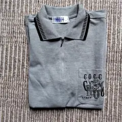 COCCO グレー ポロシャツ