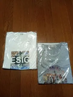 ホワイト・グレー Tシャツ 2枚セット