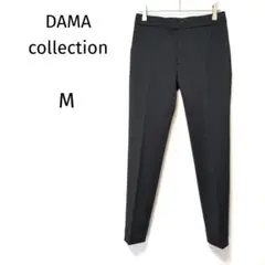 ダーマコレクション ネイビー スリムフィット スラックス ストレッチ M