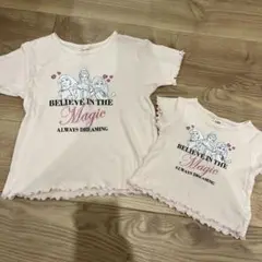 Disney Princess Tシャツ 2枚セット　90㎝　150㎝