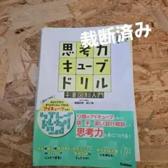 裁断済み 思考力キューブドリル 平面図形入門