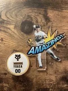 読売ジャイアンツ アクリルスタンド 湯浅大選手