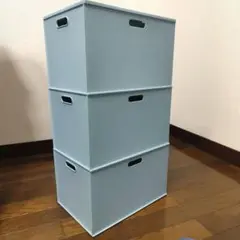 ニトリ Nインボックス3点セット　フタ付き
