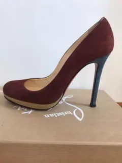 クリスチャンルブタン ボルドー スエードパンプス 3カラー