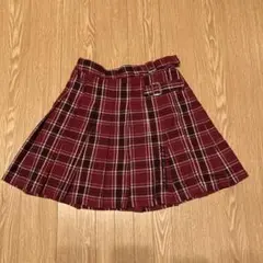ラブトキシック　チェック柄ミニスカート L (160)