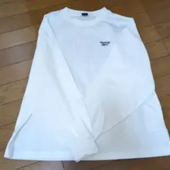 Reebok ホワイト 長袖カットソー M