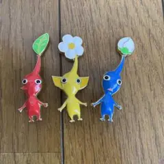 ピクミン　ピンバッジ　3個セット