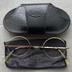 Opticien Loyd オーバル型 鼻あて無し(一山タイプ)メガネ