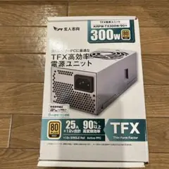 新品・未開封 玄人志向 TFX電源300W KRPW-TX300W/90+ Amazon.co.jp: 玄人志向 電源ユニット 300W TFX 電源 80 PLUS