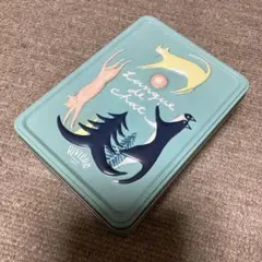 RIVIÈRE 猫のイラスト 小物入れ