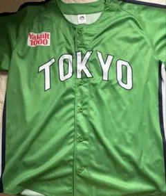 ヤクルト　ユニフォーム 緑色