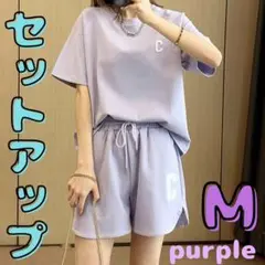 ルームウェア レディース パンツ 半袖 セットアップ 夏 スウェット 上下