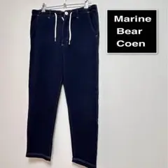 メンズ パンツ ズボン 長ズボン スウェット ネイビー M