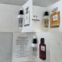 3点セット CHANEL チャンス N°1 ボディミストN°5 サンプル 香水
