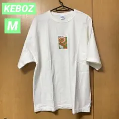 KEBOZ ケボズ Tシャツ 〈M〉 白 ホワイト 半袖 TEE メンズ コーデ