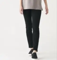 ストレッチ　レギンスパンツ婦人Ｍ・黒