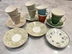 ニッコー　ウィリアムモリス　ティーカップ　コーヒーカップ　ソーサー　アンティーク