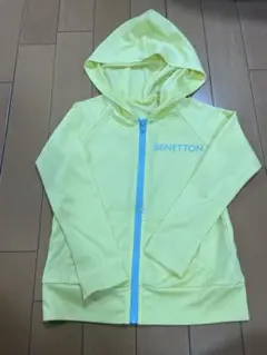 100 BENETTON ラッシュガード イエロー
