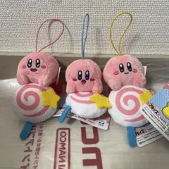 星のカービィ むてきキャンディーマスコット　 全3種コンプリートセット ④