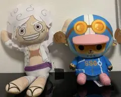 ワンピースプライズぬいぐるみ　2体セット　ニカルフィ　チョッパー