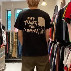 CROWS M 5代目 武装戦線 T.F.O.F 刺繍 髑髏 プリントTシャツ