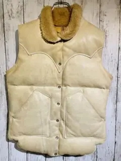 【極上】スペシャル ロッキーマウンテン 70s オールレザー ベスト