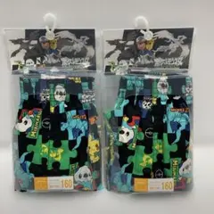 ⑦ 160サイズ 2枚 ポケモン ベストウィッシュ トランクス