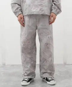ENCOMING インカミングPULLCORD PANELED TROUSER