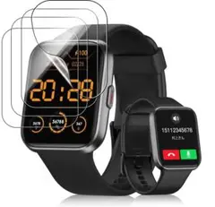 スマートウォッチ 保護フィルム超薄0.3mm 2.5D 対応 1.85インチ