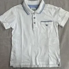 ARMANI JUNIOR ポロシャツ 4A ホワイト
