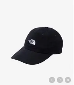 THE NORTH FACE ロングビルキャップ 黒 美品 ユニセックス
