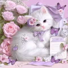 ❣️再販❣️パネル生地　猫8柄　即購入⭕️
