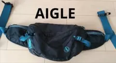 AIGLE ウエストバッグ ブラック