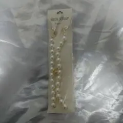 Francfranc ネックストラップ パール