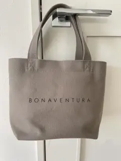 ⬛︎BONAVENTURA イージーキャンバストートバッグ　ミニ　ライトグレー⬛︎