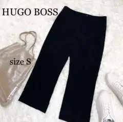 ヒューゴボス HUGO BOSS センタープレスパンツ ブラック